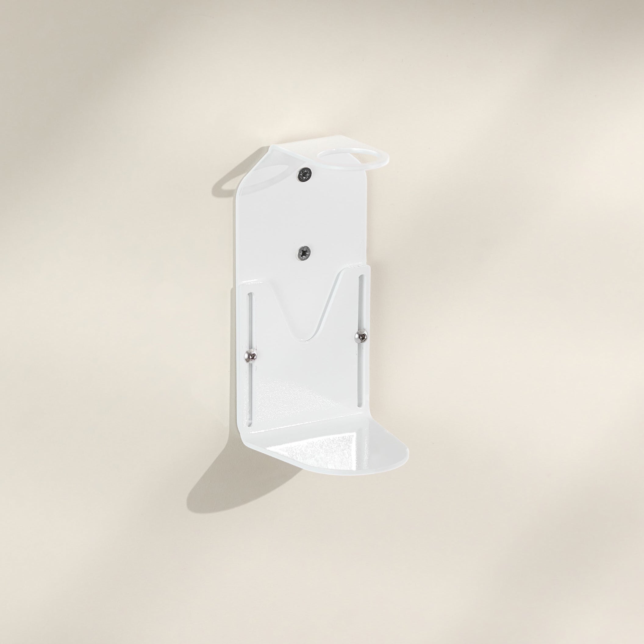 White Single Bottle Holder