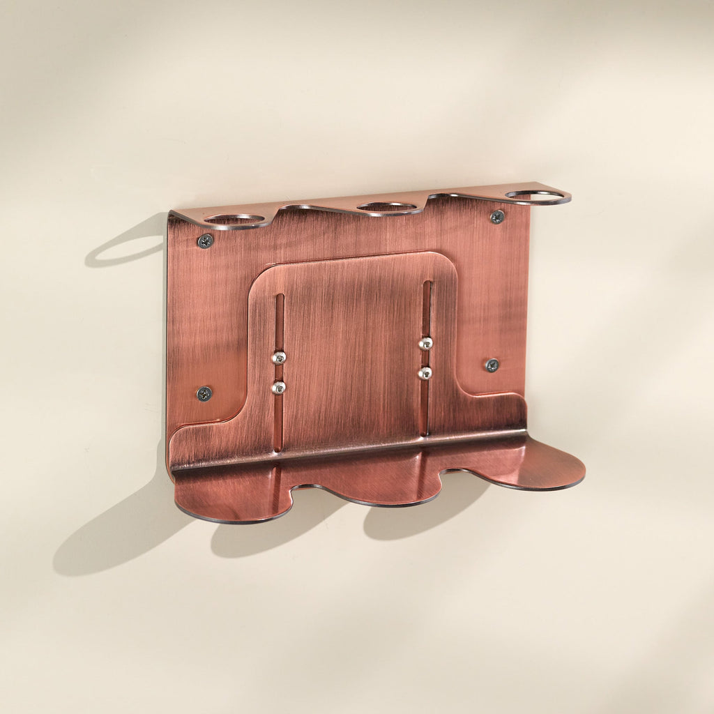 Copper Triple Bottle Holder