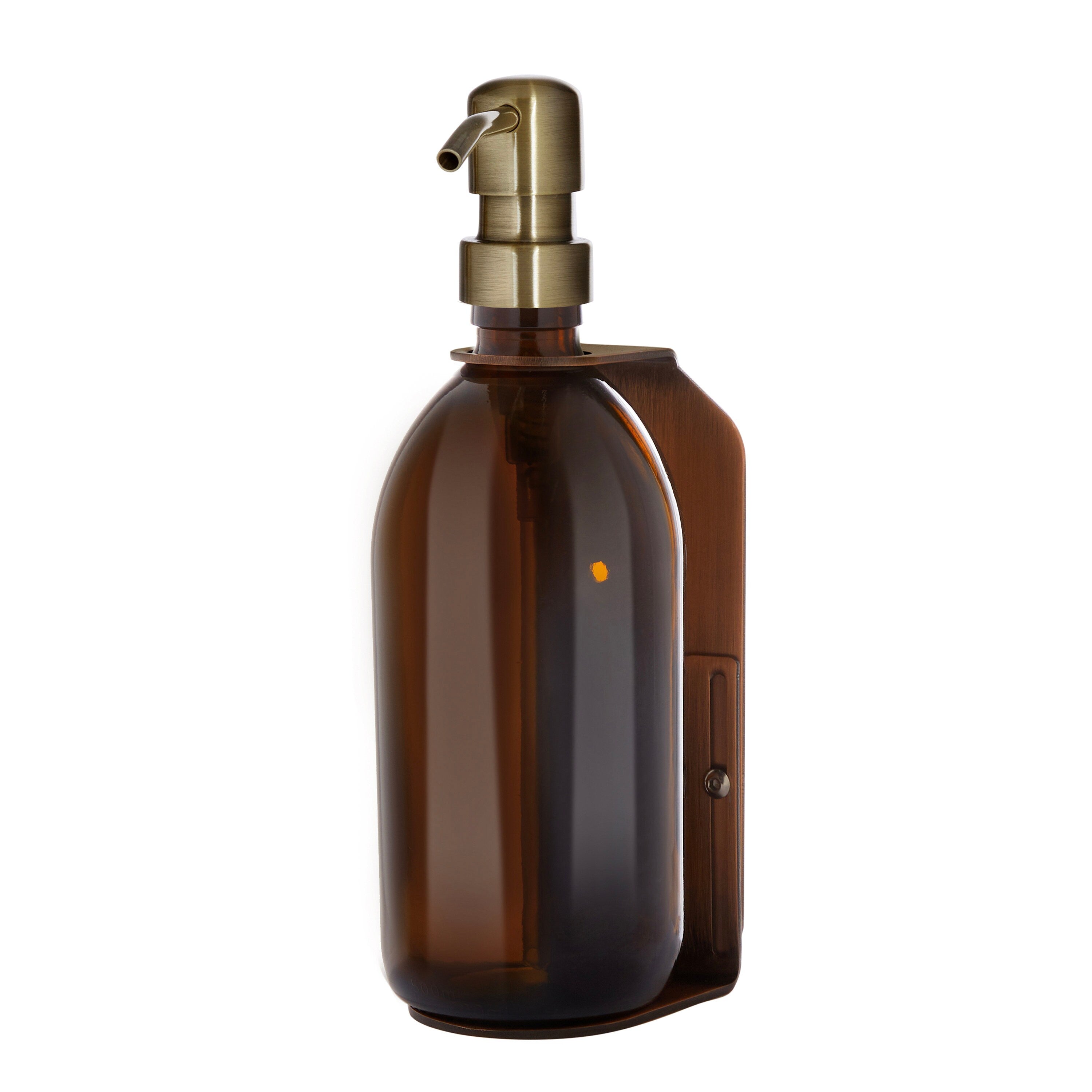 Copper Single Wall Mounted Soap Dispenser